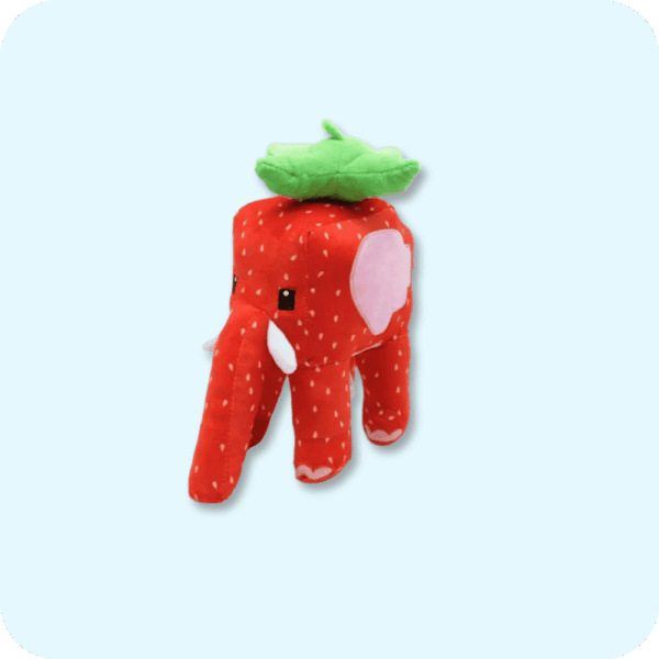 Strawberry Elephant Plush