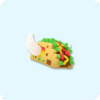 Taco Lucky Block Plush