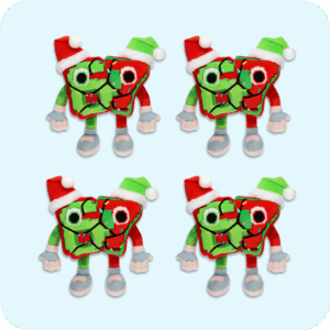 Festive 67 Plush 4PCS