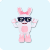Boppin Bunny Plush